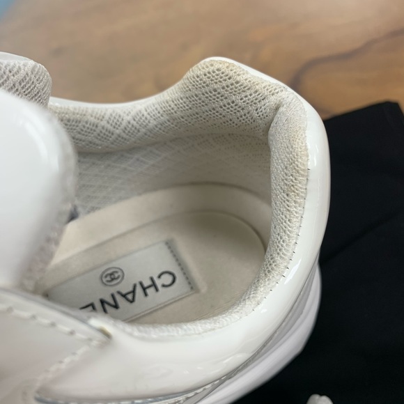 ADDITIONAL photos of CHANEL White Trainers - Picture 3 of 7